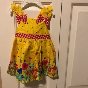 Yellow 12 month girl dress